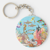 Under the sea key chain