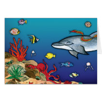 Under the Sea- Ocean Life Greeting Card
