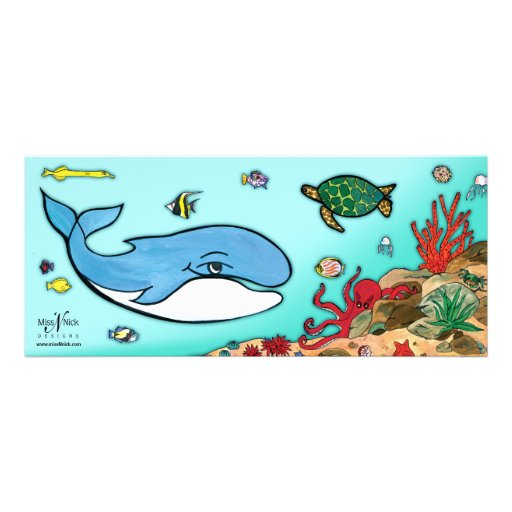 Under the Sea- Ocean Life Invitation