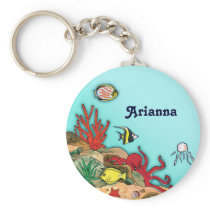 Under the Sea- Ocean Life Keychain