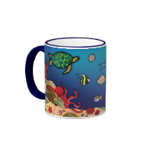 Under the Sea- Ocean Life Coffee Mugs