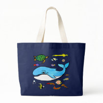 Under the Sea- Ocean Life Tote Bag