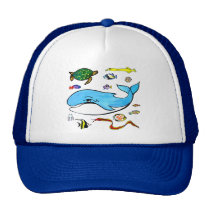 Under the Sea- Ocean Life Trucker Hats