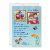 Under the Sea - Photo Invitation
