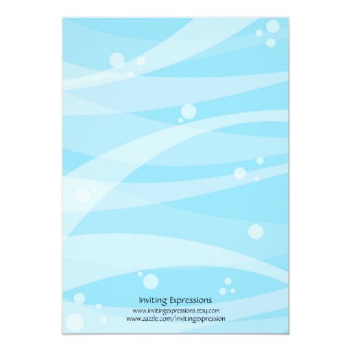 Under the Sea Pink Baby Shower Invitations