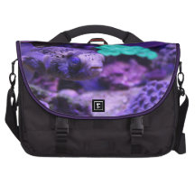 Under the Sea Purple Fish Bag Bags For Laptop