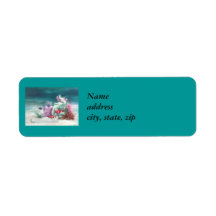 Under the Sea Return Address Labels