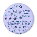 Under the Stars - Save the date magnets