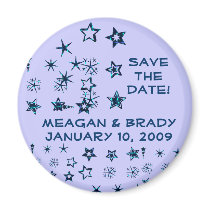 Under the Stars - Save the date magnets by asennet Under the Stars - Save the date magnets