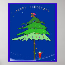 Under the Xmas Tree Print