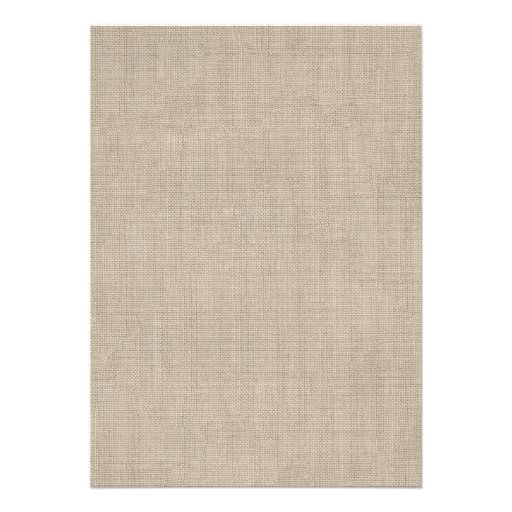 Under Twinkle Lights on Burlap Wedding Invitation