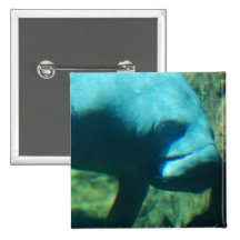Under Water Manatee  Pin