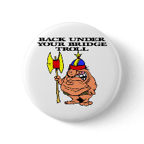 Under Your Bridge Troll buttons by WhiteTiger_LLC Under Your Bridge Troll buttons