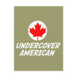 Undercover American Post Cards
