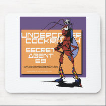 Undercover Cockroach mousepads