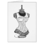 Undergarment Corset Mannequin cards