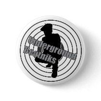 Underground Beatnik Button