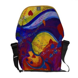 Underground – Crimson & Iris Hearts rickshawmessengerbag