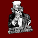 Support the Underground Punk Music Skull Logo