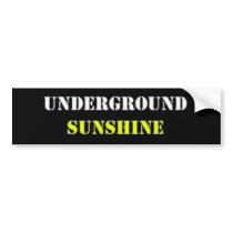 underground sunshine plain bumper sticker bumper stickers by undergroundsunshine underground sunshine plain bumper sticker bumper stickers