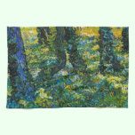 Undergrowth by Vincent Van Gogh kitchen towels