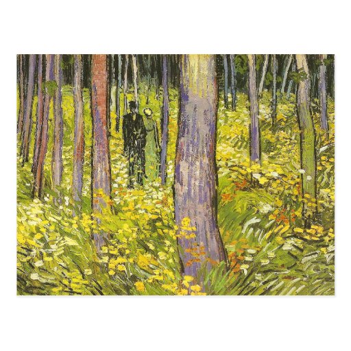 van gogh undergrowth with two figures