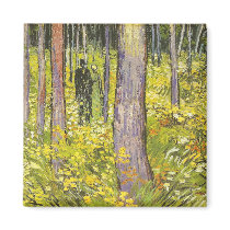 Undergrowth with Two Figures, Vincent van Gogh magnets