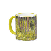 Undergrowth with Two Figures, Vincent van Gogh Mug