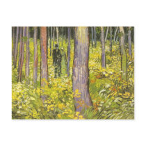 Undergrowth with Two Figures, Vincent van Gogh Post Cards