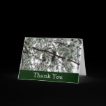 Underneath the Snow Covered Pine Thank You Card