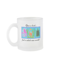 Undersea Adventure Open a Book Coffee Mugs