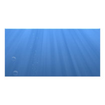 Undersea Custom Photo Card