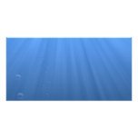 Undersea Custom Photo Card