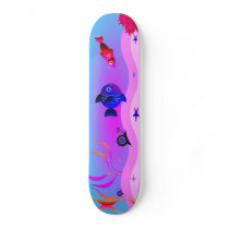 Undersea World 9 Skateboard by Heartropolis Undersea World 9 Skateboard