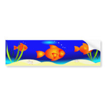 Undersea World Bumper sticker bumper stickers by Heartropolis Undersea World Bumper sticker bumper stickers