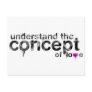 Understand The Concept Of Love - JSR Video Game Post Card
