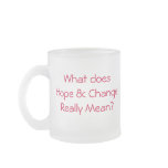Understanding Obama's Hope & Change mugs