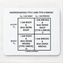 Understanding Type I And Type II Errors Statistics Mousepads