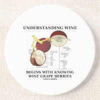 Understanding Wine Begins With Knowing Wine Grape Beverage Coasters
