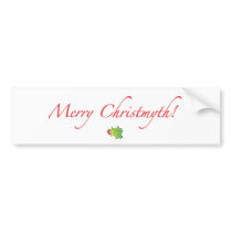 (Understated) Merry Christmyth! Bumper Sticker