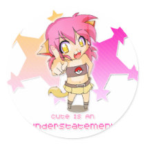 Understatement Stickers