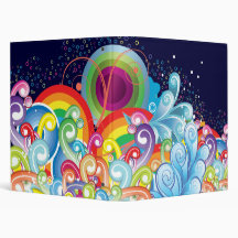 Underwater Abstract Binder