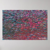 Underwater Abstract - Piece 7 (Watercolor) Print