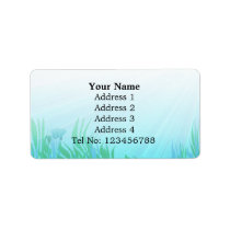 Underwater Address labels (M) labels