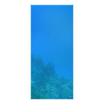 Underwater Background Scene Custom Rack Card