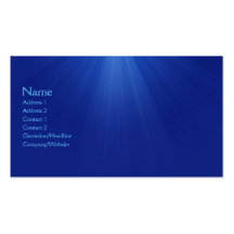 Underwater Business Card Templates