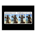 Underwater Communication Postcard