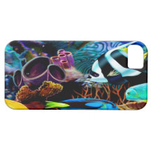 underwater coral reef ocean sea design iPhone 5 covers