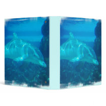 Underwater Dolphin Binder