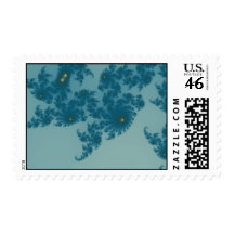 Underwater Ferns Postage Stamp